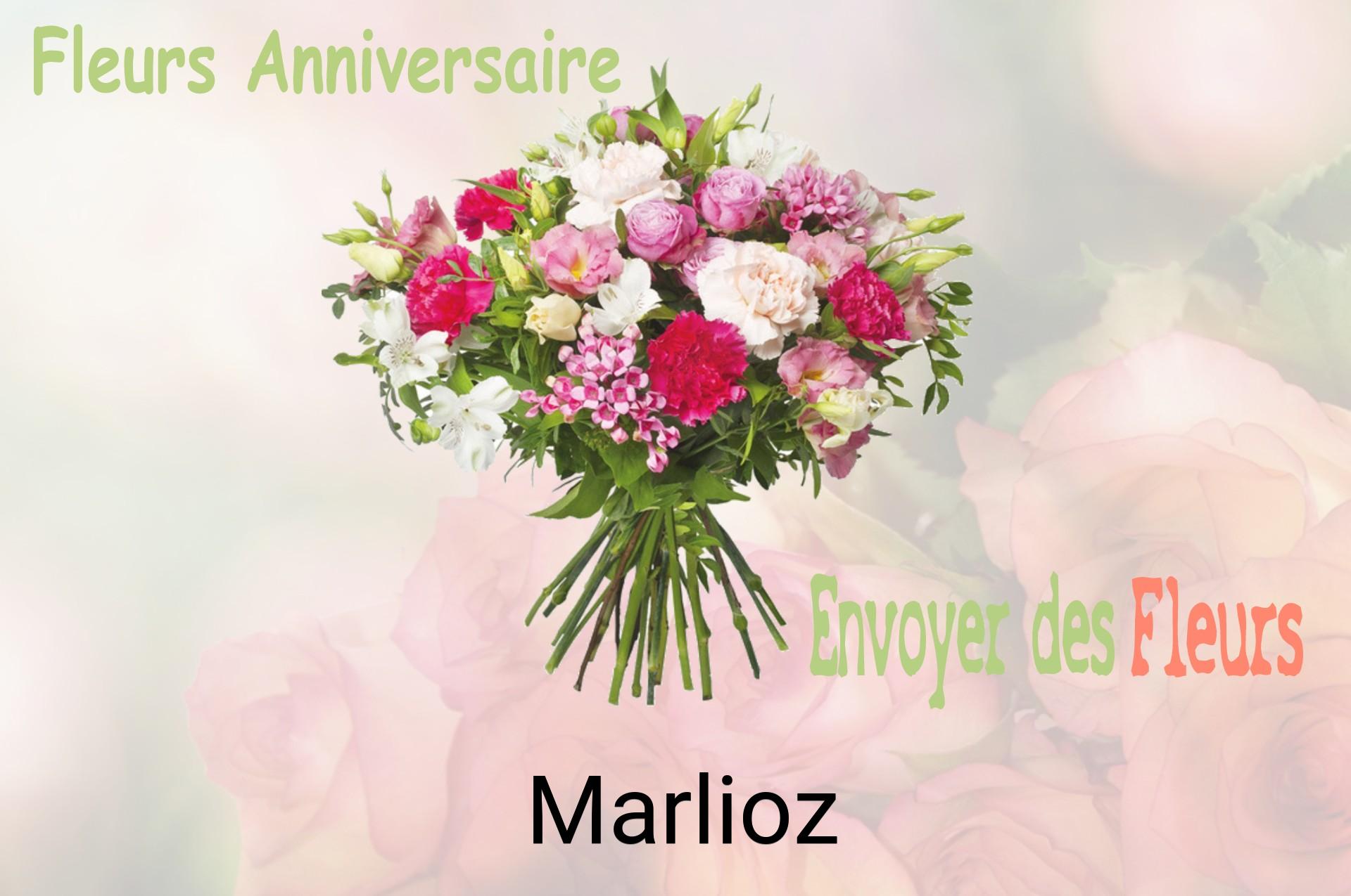 Bouquet de fleurs d’anniversaire livré à Marlioz